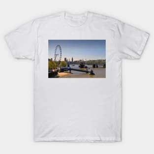 London Eye Houses of Parliament England T-Shirt